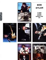 BOB DYLAN CUSTOM NOVELTY TRADING CARD 6 CARDS SET