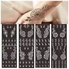 Sticker Template Temporary Tattoo Stencil Henna Stencil Hollow Drawing Template