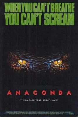 ANACONDA ORIGINAL ROLLED 27x40 MOVIE POSTER 1999 JENNIFER LOPEZ ICE CUBE AMAZON