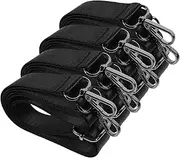 Elastic Horse Leg Straps for Blanket Pack Adjustable Metal Snap Buckles for Secure Fit