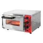 Electric 12” Pizza Oven Countertop with Pizza Stone, 30-minute Timer and inte...