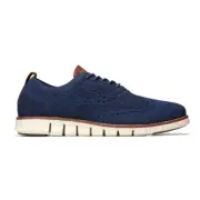 Cole Haan Men's ZeroGrand Marine Blue Stitchlite Oxfords C24947