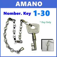 在飛比找蝦皮購物優惠-1key Amano Key No.1 - No.30 鑰匙