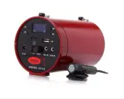 AKER AK38 25W Waistband Portable PA Voice Amplifier Booster Speaker + Microphone