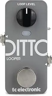TC Electronic DITTO 2 LOOPER Guitar Looper Pedal for Live Performances
