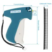Tagging Tool Kit with 2000 Micro Fastener Mini Stitch Tag Tool Clothes teCaB