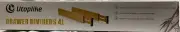 Utoplike~ 4 PCS, Bamboo Kitchen Drawer Dividers, Adjustable, NEW!