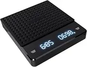 ABOOFAN 5Kg Digital Coffee Scale with Timer High Precision Weighing for Home Kitchen Features LCD Display Pad and Automatic for Drip Coffee Brewing