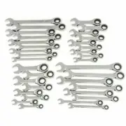 GearWrench 85034 Ratcheting Combination Wrench Set - 34 Piece