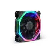 Illuminated computer case fan 12V power supply 12cm RGB LED case fan 12cm