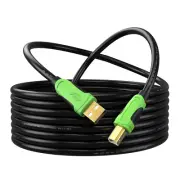 20ft USB Printer Cable Type A to B, Gold-Plated for Printers & Scanners
