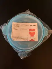 The Original Hotpop Microwave Popcorn Popper, Silicone Popcorn Maker -Fresh Mint