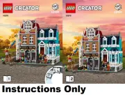 LEGO INSTRUCTIONS ONLY BOOKSHOP 10270 New from set Book 1+2