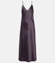 [Joseph] Joseph Clea silk satin slip dress AU 14 purple