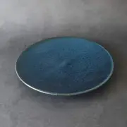 Mino ware 27cm Dinner Plate - Abyss Blue