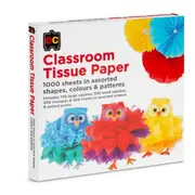 [Educational Colours] Classrooom Tissue Paper 1000/box (Assorted)