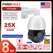 Hikvision Compatible 25x Zoom 360 4K 8MP POE PTZ Security IP Camera CCTV Outdoor