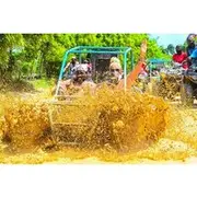 Save 10.00%! Full-day Buggy + Booze Cruise Party Boat with snorkeling