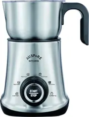 AUSPURE Milk Frother Advanced Electric, Milk Foam Maker, Thin & Tick, Hot & C...