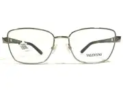 Valentino V2124 721 Eyeglasses Frames Tortoise Silver Square Full Rim 53-16-135