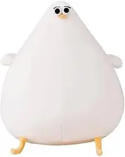 Chubby Plush Seagull Pillow Cute Fat Chicken Plush Toys, Funny Plush Stuffed Animal Cartoon Plush Toys Kids Boys Girls Festival Gifts (10.23inches)