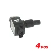 4 x NGK Ignition Coils for Mazda RX-8 1.3L R2 Cyl MPFI 13B 13BMSP 07/03-09/11