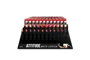 RUDE Attitude Matte Lipstick Display Set 144 pcs