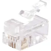 PK3980 RJ11 4P4C MODULAR PLUG