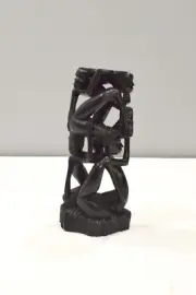 African Statue Tree of Life Ebony Wood Makonde Tribe Tanzania