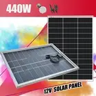 440W Bifacial Solar Panel Kit 12V Mono 400 Watt Caravan Camping Battery Charging