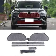 For Toyota Highlander 2022-2024 Car Front Grill Insect Net Mesh Screening Mesh Protection Cover