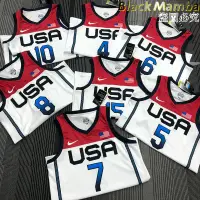 在飛比找蝦皮購物優惠-NBA NBA球衣 球衣 東京奧運會美國隊籃球服比爾Lill