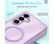 Samsung Galaxy S24 Case,Shockproof Protective Case-Light Purple