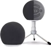 Pop Filter for Blue Snowball - Professional Snowball Ice Mic Foam Wind Cover Win