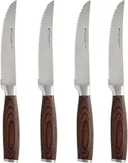 Maxwell & Williams Stanton Steak Knife Set 4pc Wood Gift Boxed