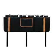 CD Bicycle Tailgate MTB Bike Pads Rack Cover for Pickup Truck For 4 Bikes