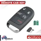Complete Smart Remote Car Key for Jeep Compass 2017 2018 2019 2020 Fob Chip 433