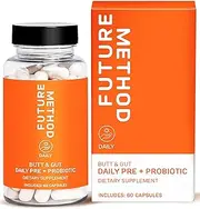 Future Method Butt & Gut Daily Prebiotic + Probiotic, 60 Capsules