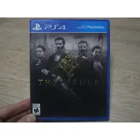 在飛比找蝦皮購物優惠-二手 PS4 遊戲片 THE ORDER 教團1886 英文