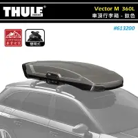 在飛比找樂天市場購物網優惠-【露營趣】THULE 都樂 613200 Vector M 