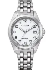Citizen EO1210-83A White Dial Silver Stainless Steel Womens Watch