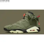 TRAVIS SCOTT X NIKE AIR JORDAN 6 夜光 鬼臉 高幫運動籃球鞋CN1084-200