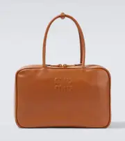 [Miu Miu] Miu Miu Beau Large leather tote bag