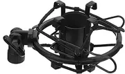 Mikinona 1PC Microphone Mount Clip Holder Professional Condenser Absorption Rack for Recording Isolates Vibration Noise for Voice Over Broadcasting