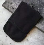 NEW Black Nylon Pocket Organizer for Pens 5" Folding Knives Flashlights Pouch