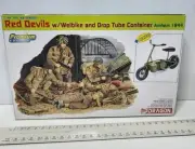Dragon Premium Edition 1:35 Red Devils bonus Welbike and drop tube kit NEW