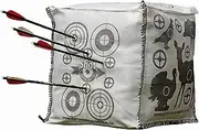 Archery Target Shot Stoppa Cube Fill Yourself Crossbow Target Will Stop Arrows & Crossbow Bolts At 10Ft 2 Finger Removal