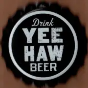 USA Plastic Lined Beer Crown Bottle Cap: Yee Haw Brewing