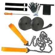 Hand Rope Chain Saw - 48" pocket chainsaw directly connected to 66 ft 48 inch-1