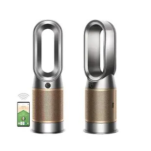 【dyson 戴森】HP09 Purifier Hot+Cool Formaldehyde 三合一甲醛偵測涼暖空氣清淨機 循環風扇(鎳金色)